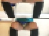 ジャージの下は超ミニスカ 机の下からじっくり観察
