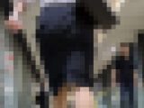 【161】ブラウスの透け具合がたまらないリクルートスーツ夏服OLさん！