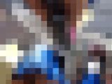 【顔出し過激コス】【前編】Ｔバック激食い込みの激ミニスカ島風コスプレ美女♪エグいケツマ〇コくぱぁ連発!!