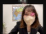 【パンチラ/リモ】授業終了後に切り忘れで全裸ポロリ/美乳にパイパンまんこが丸見え【女子大生/OL】
