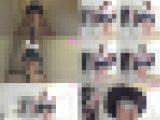 巨乳娘の試着動画（1）セクハラしながらバストサイズ測定、ミニスカ制服で風パンチラ