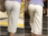 【再販】【再販商品です】   No.557「見事な白パンツ！上品な奥様2選」