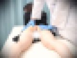 美女OL自らアナルを広げおまんこ丸見え検診/スレンダー美人/M字開脚/四つん這い【肛門外科】