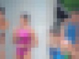 【再販】２０１８年九州地方夏季競泳大会トビコミ競技　その４～濡れた身体をタオルで拭くハイレグ競泳水着美女たちのレアシーン～