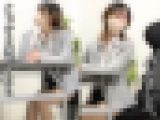 美人OLが指導中に見せつけ?新人の前で美尻と美脚で大胆誘惑?【パンチラ】