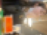 お店の中でも容赦なく見せつけてきた青チェ美少女ちゃん?