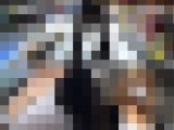 【ハミマン乳】【前編】エグい食い込みＴバックの超ミニスカ爆乳ギャル♪色々ハミ出て最高にエロいです!!