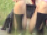 J○ 大股開きパンチラ