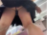 ◎ローアングル＃115  ショップやゲーセンでのJKパンチラ３名