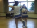 【チアダンス】踊るミニスカチアガール