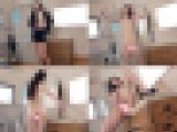 【再販】スレンダー美クビレのクール系美人の女教師は露出狂だった…露出オナニー姿を見られて興奮を抑えきれず手マンでイキ潮もらし勃起チンポ頬