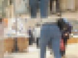 【ジーンズ3名】お姉さんたちのデカ尻から巨尻までいろいろなお尻を粘着撮影+1名おまけ収録。