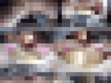 【再販】【電車痴かん動画2本パイパンセット】美巨乳ロリかわ学生＆美人ギャル学生W中出し痴かん