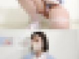 食い込み＆マン筋！美女ナースの下から大きな胸をこっそり撮影！【歯科助手/ローアングル/ナース服】