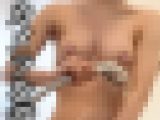 淫乱ハーフOL?風呂に仕掛けたカメラに美巨乳とパイパンマンコを大胆見せつけ?【女子寮】