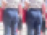 最高クラスの美巨尻が降臨！長身色白美ボディに完璧なエロ尻で♂を挑発! 下品なスキニーデニム お姉さん編