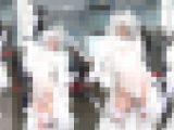 前も後ろも食い込みハイレグ！エロすぎコスプレイヤー (２Ｂ花嫁風衣装ver編)