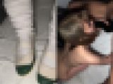 【再販】ずっぽり咥え込む吸い込みバキュームフェラで口内発射　最後の一滴まで搾り取る〈ギャル〉〈体操服〉〈ブルマ〉〈口内発射〉