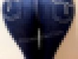 【高身長☆素人モデル】マウジーデニム過激エロ尻！??チンポガチガチに勃起させるジーンズ尻動画