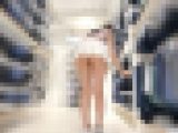 ミニスカ×尻撮 No.34 美脚でまん丸なお尻の現役JDを追いかけ回す［前編］