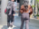 【4K60P街撮り】ピタパン！Pラインくっきり！ムチ尻女子