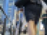 【320】スリットと大股歩行のセクシーOLさん、都会の夜を闊歩！(前編)
