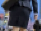 【323】スリットと大股歩行のセクシーOLさん、都会の夜を闊歩！(後編)