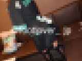 【画像＋動画】１９才劇団員のローファーで蒸れたレースソックス！臭めな素足！はみパンチラ！