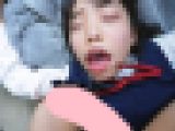 【再販】ちいさい制ふく女　子が目に入ったのでラチ…ちいさい喉マ●コに巨根イラマで涙目・ドロまみれで剛毛マ●コに強引挿入し無慈悲種付け