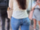 歩行記録0229「ハイクラスジーンズお姉さんがお尻を振って歩く」(2名)