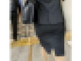 【355】光沢感がたまらないリクルートスーツOLさんの駅での歩行！
