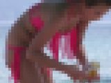 水着百選Vol.4 （地域の夏休みイベントでド派手な水着姿を披露してくれたギャルママ）