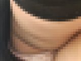 むっちりMちゃん4?パンチラ!白と黒ニーハイとピンクパンツの絶対領域パンツの2パンツ！