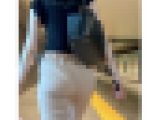 【391】高スタイルかつ真っ白美肌な二の腕パンツルックOLさん！