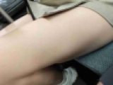 かぶりつきたい美脚！2  ミニスカ傘挟み太もも