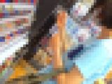 【再販】ショートカット美人さんのTシャツから覗く浮ブラちっぱいに大興奮season2 #38【胸ちら】