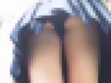 【#3】下校中の制服JKを階段の下から覗く動画3