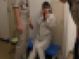 【再販】男社会で働くデカ尻人妻工員に過剰セクハラ…汗臭いマ●コと脇を舐め口内へチ●ポねじ込み交互にチ●ポ挿れ中出し