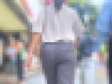 ムッチリOLの肉厚デカ尻！安産型の濃厚な巨尻をムニュらせ浮き出るパンティラインで♂を挑発! 下品な素人OL編