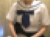 デパートのトイレでこっそりオナニーしちゃうJK173　透き通るような白い肌のアイドルみたいな女の子がくちゅ音を響かせて痙攣イキ