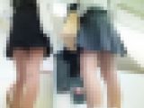つい屈んで見たくなるミニスカ女子ウォッチング