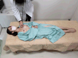 【特典付き】心電図検査で美巨乳の清楚美女を揉みしだく?【病院/内科医】