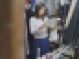 Bカップの貧乳ネキからは想像できない…　超ドデカ乳輪www　僕のお店の試着室573