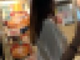【横からの眺め325】清楚系ＯＬのＤカップを並走で！