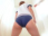 【再販】童顔可愛い女子のブルマで柔軟体操
