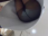 【再販】新高画質パンチラ世界031　[4K]オシャレ美人店員さんのセクシー黒ストP