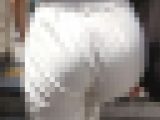 【再販】キレイなお姉さんのピタパン尻から透けるPラインが最高にエロすぎる！3選
