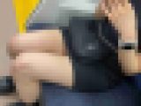 【再販】そのお股に顔をうずめたい美脚６　黒短パン黒ワンピが引き立てる女子大生エロ美脚をget！！