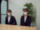 《企業面接》集団面接編。就活スーツ女子の面接の一部始終。Vol.25