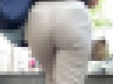 【再販】No.1328「上質スタイルOL現る！プリプリ美巨尻にパツパツに張り付くスラックス」